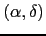 $ (\alpha ,\delta )$