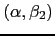 $ (\alpha ,\beta _{2})$